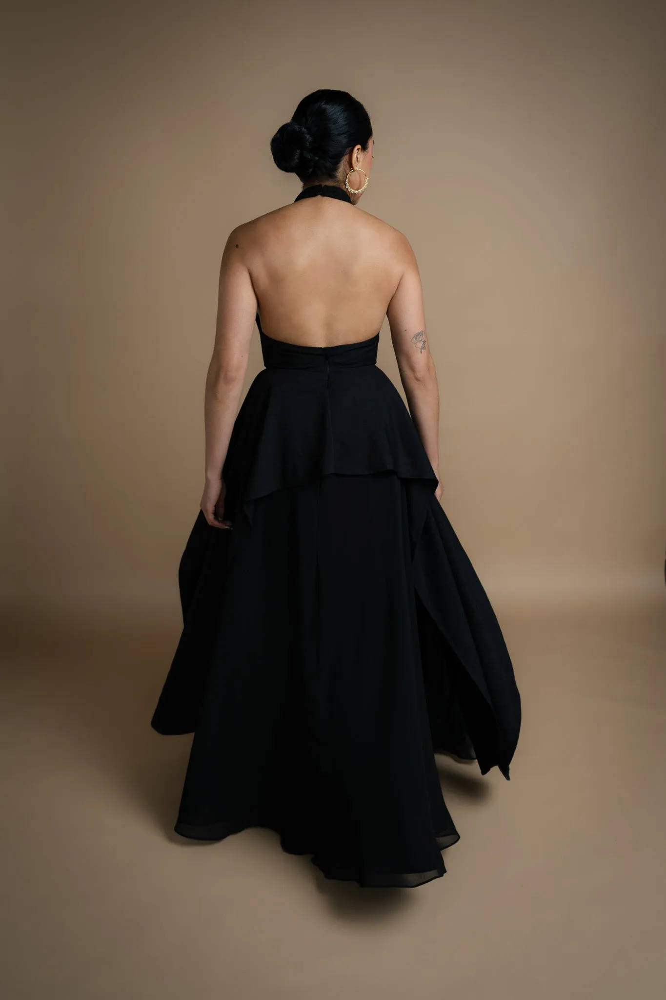 Blue Jalapa Embroidered Dress