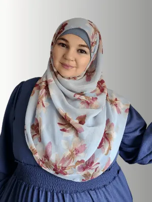 BLUSH PETAL FLOW HIJAB