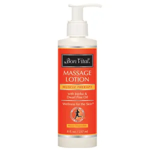 Bon Vital® Muscle Therapy Massage Lotion - 8 oz with Pump