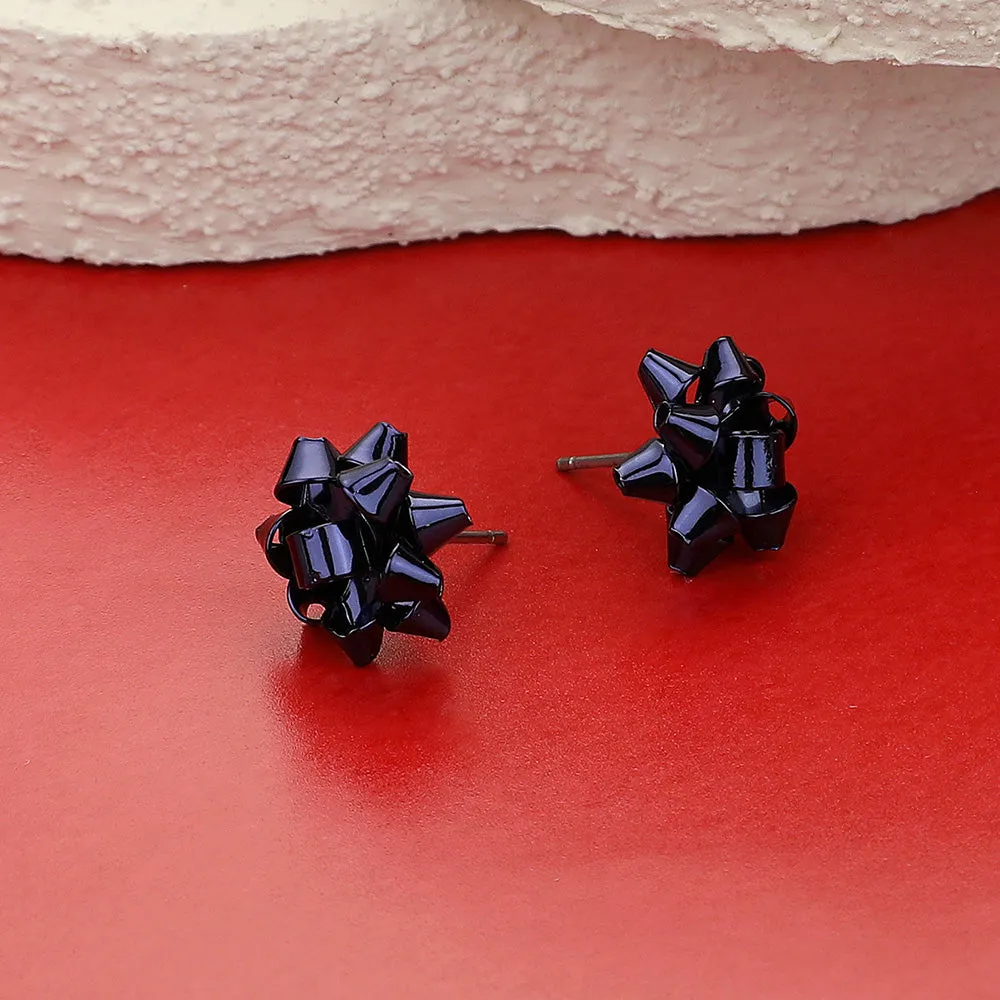 Bow Stud Holiday Earrings | Christmas Bow Earrings | SE1001