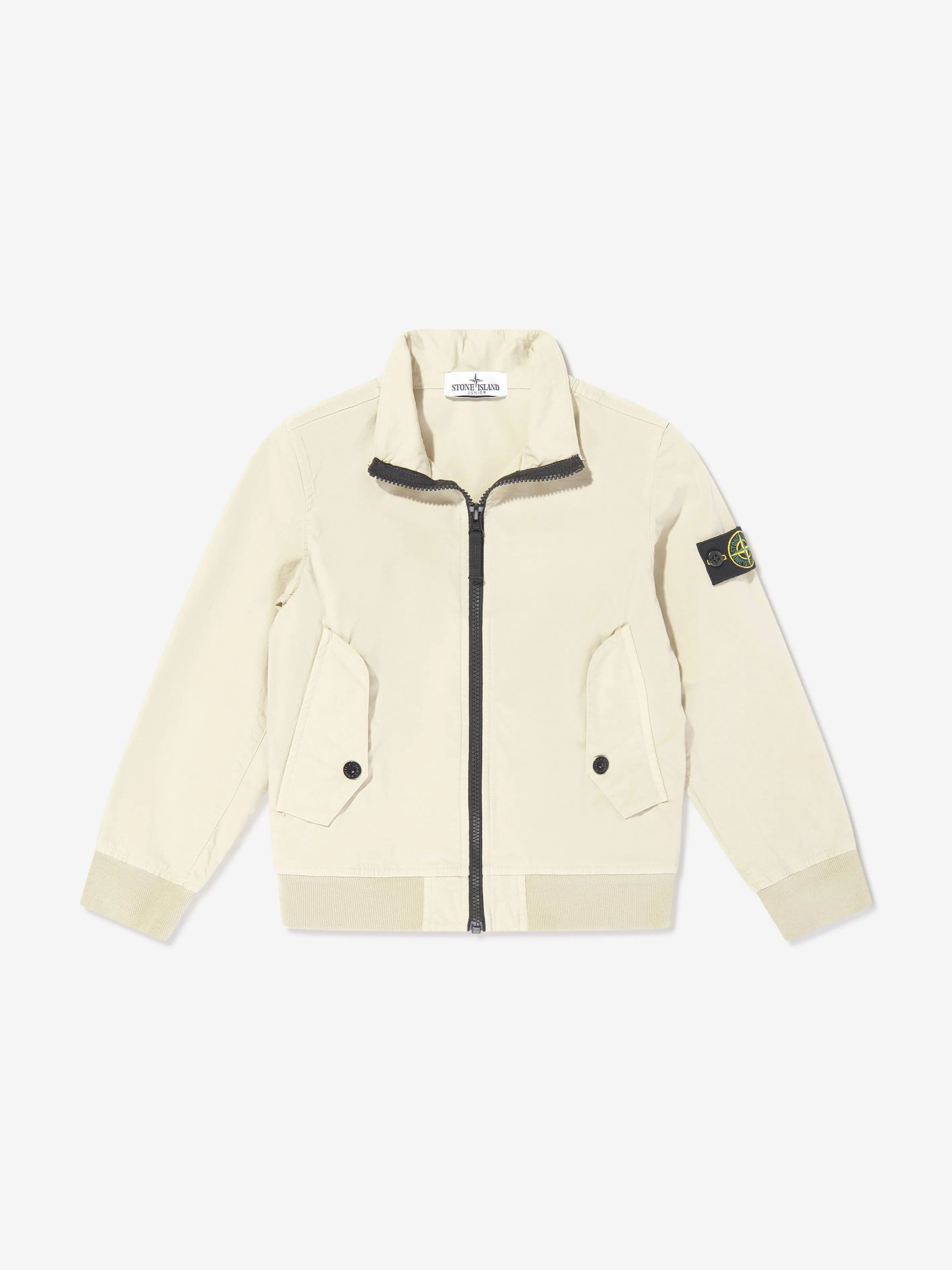 Boys Bomber Jacket in Beige