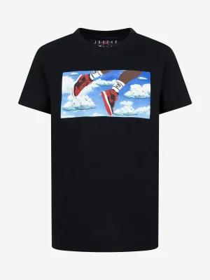 Boys Jordan In Flight T-Shirt in Black