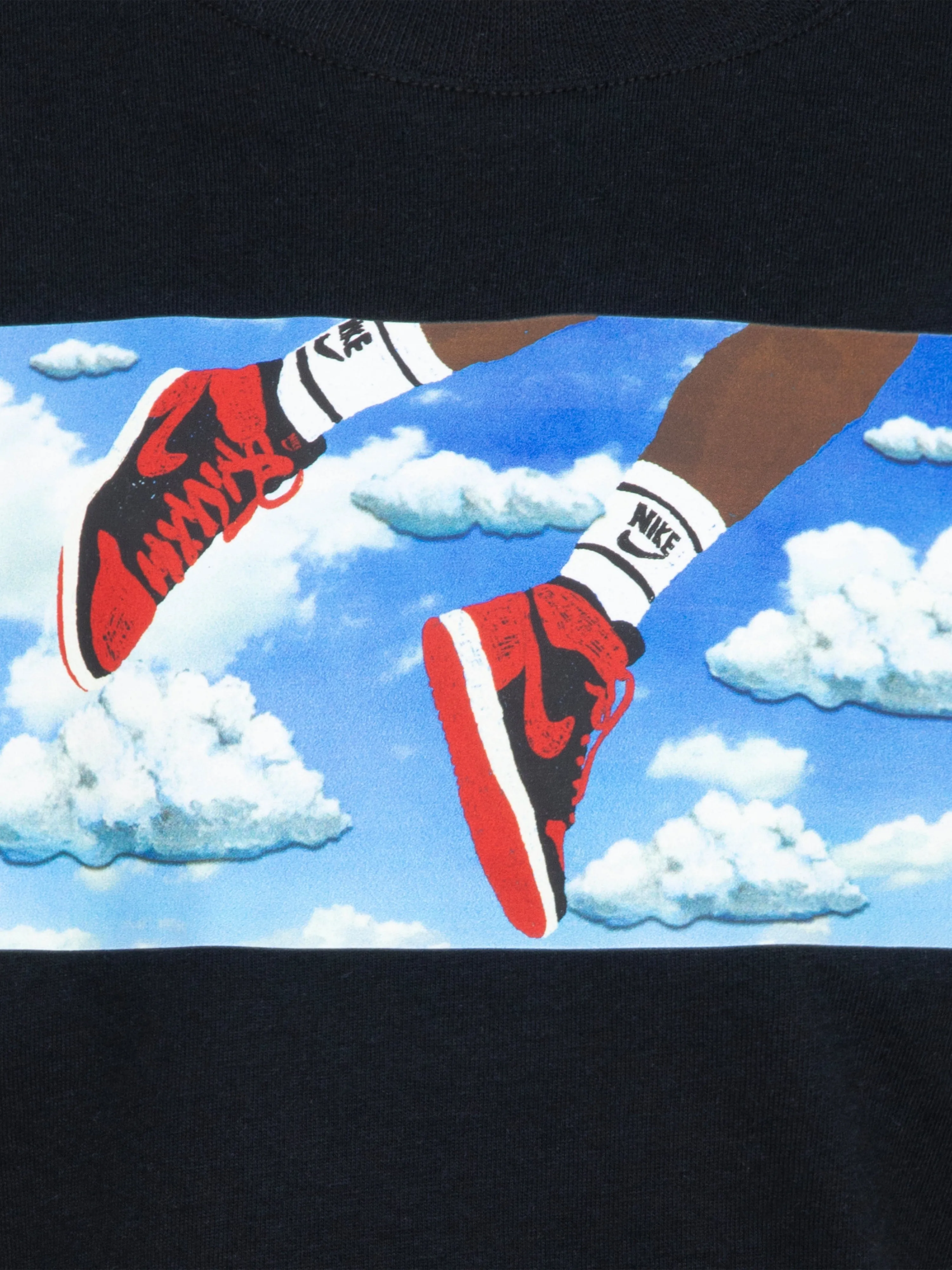 Boys Jordan In Flight T-Shirt in Black