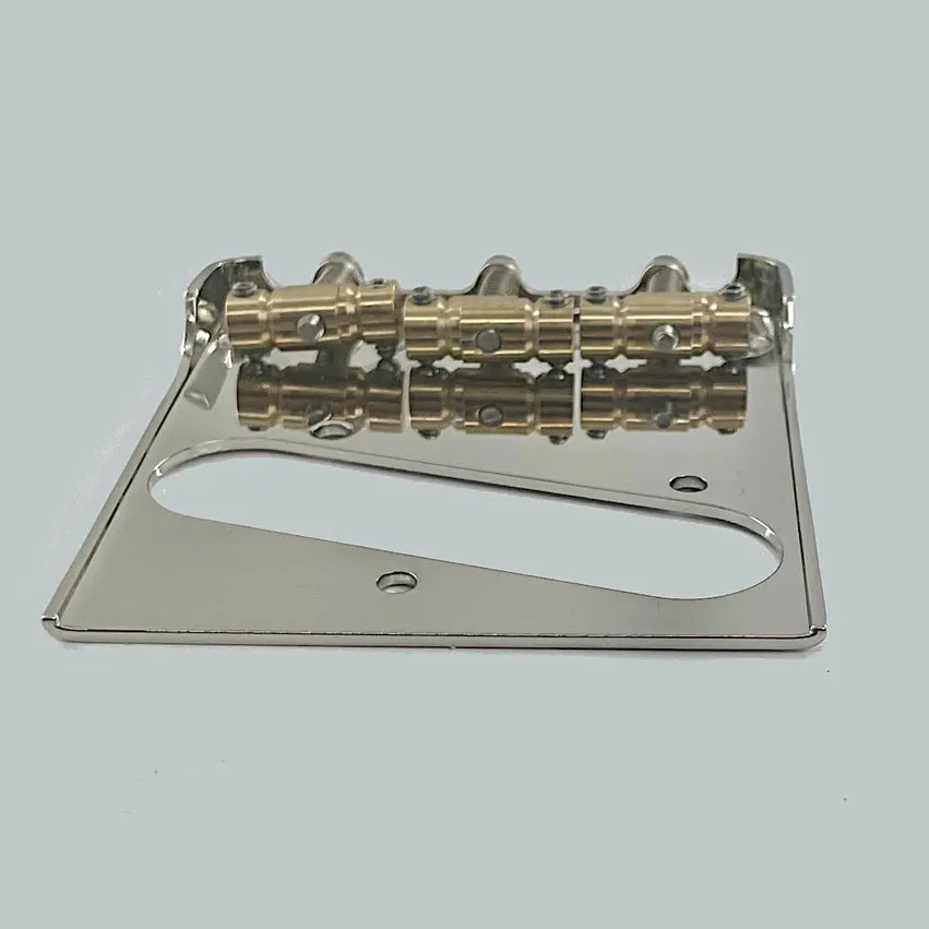 Bridge for Telecaster with Advanced Plating Compensated Saddles