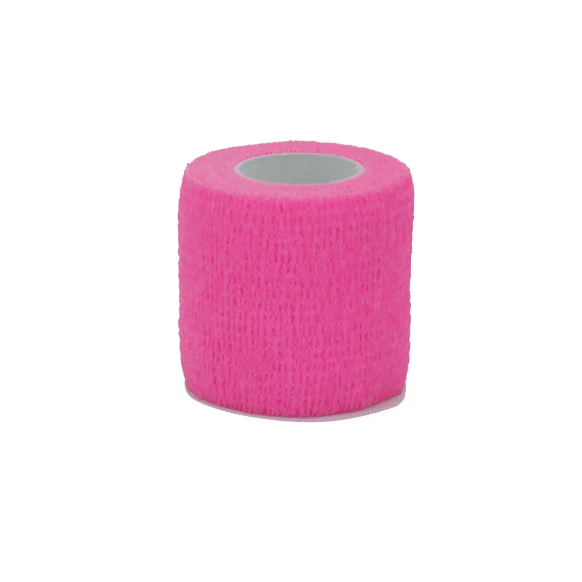 Bright Pink Self-Adhesive Elastic Bandage Wrap Tape for Sports Support