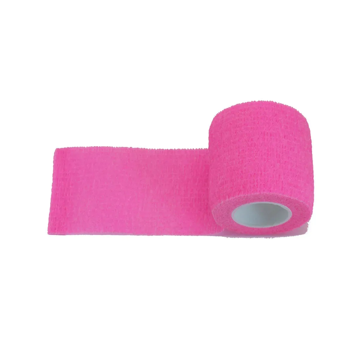 Bright Pink Self-Adhesive Elastic Bandage Wrap Tape for Sports Support