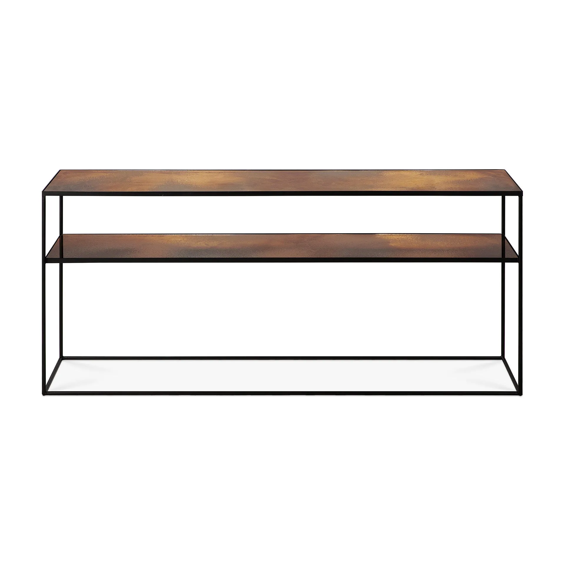 Bronze Copper Sofa Console