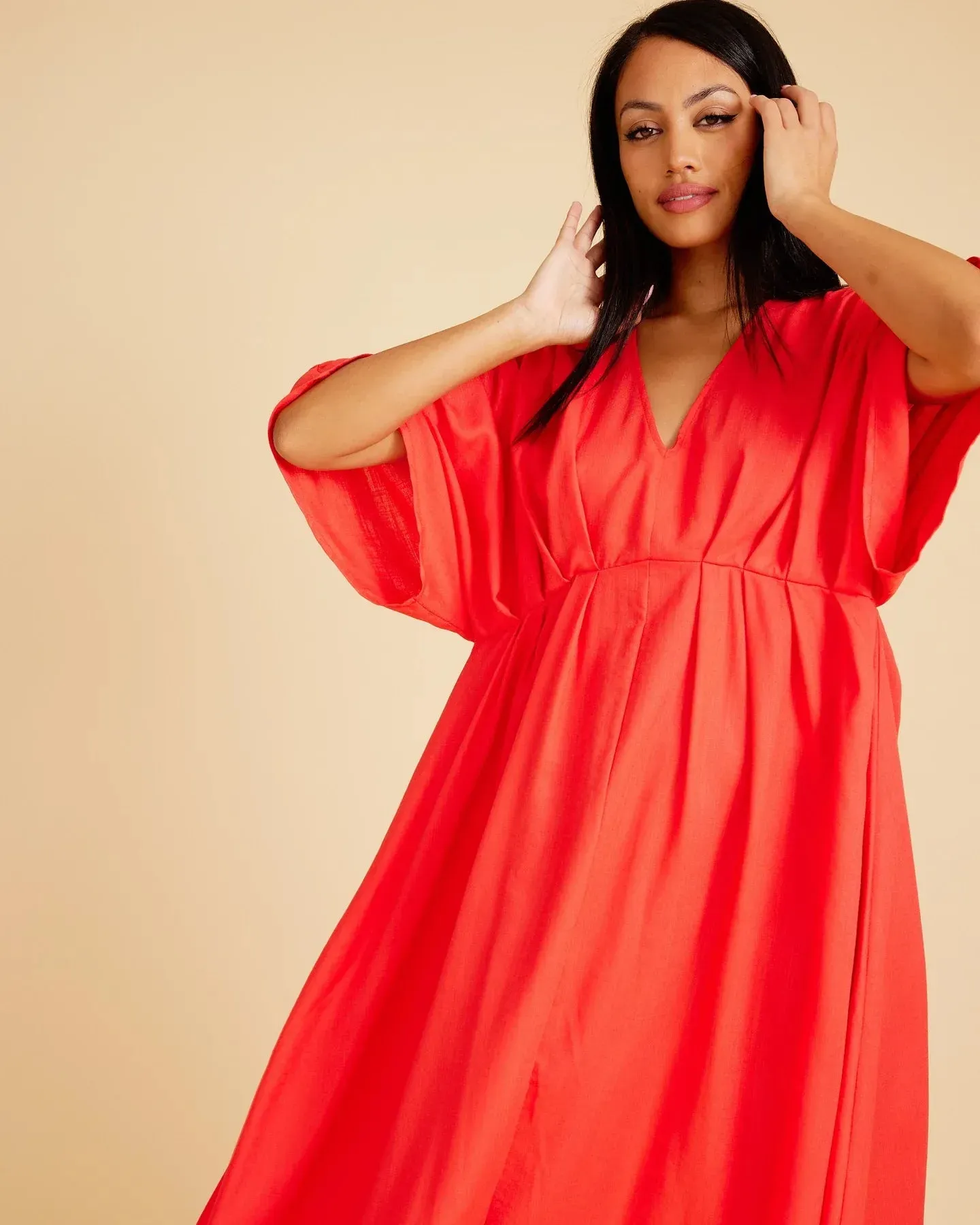 BTL The Label | Red Roman Maxi