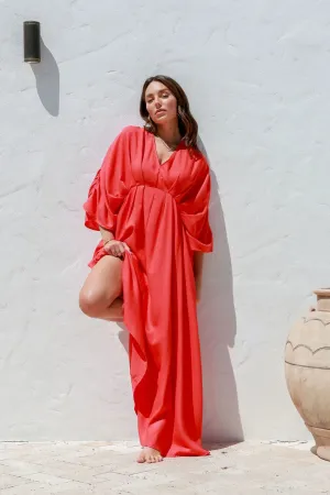 BTL The Label | Red Roman Maxi