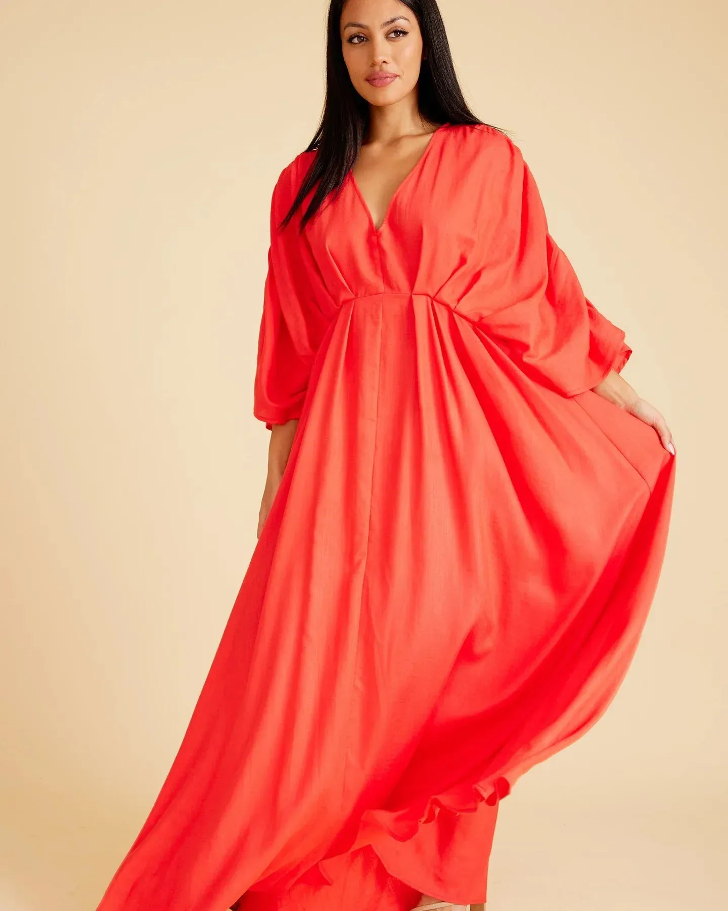 BTL The Label | Red Roman Maxi