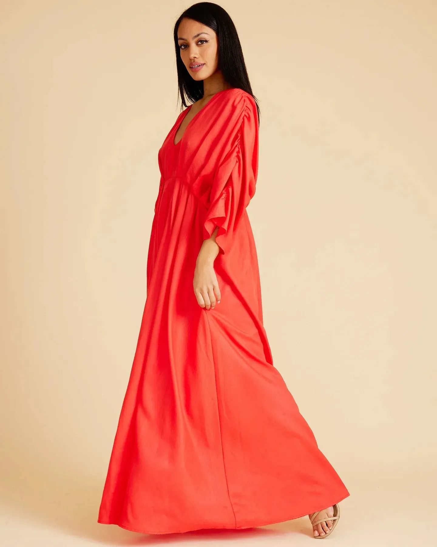 BTL The Label | Red Roman Maxi