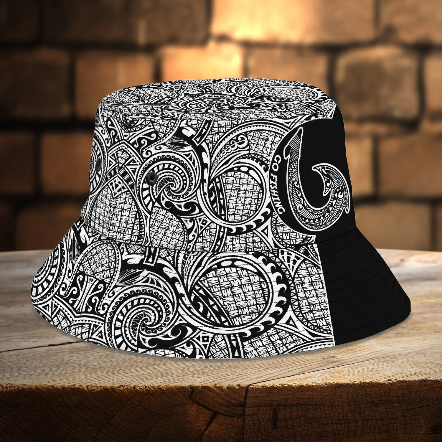 Bucket Hat - Go Fishing - HEZ98 01