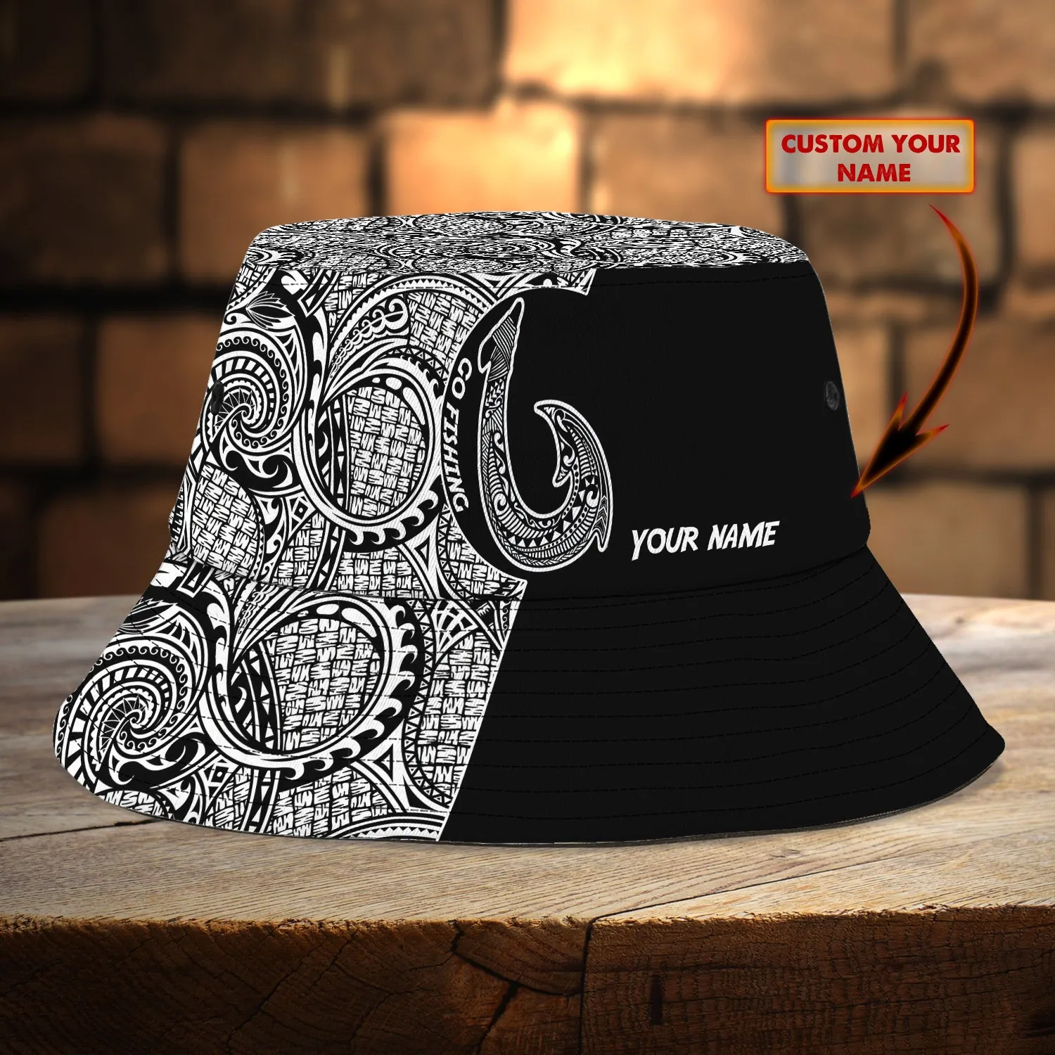 Bucket Hat - Go Fishing - HEZ98 01