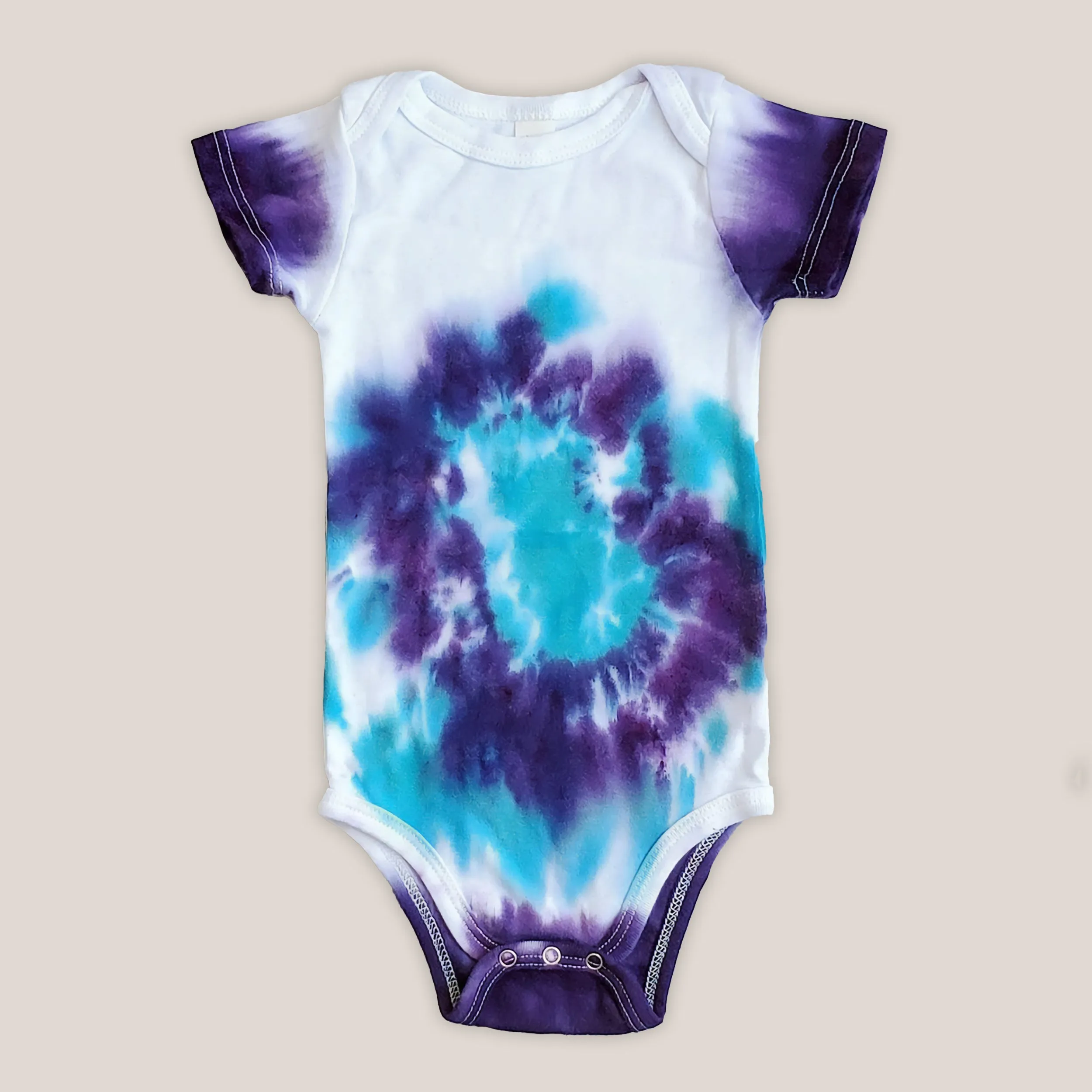 Burst of Energy Organic Tie Dye Bodysuit