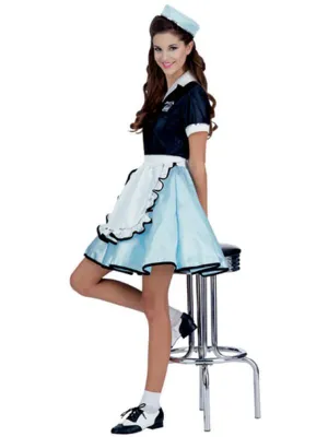 Car Hop Girl Costume Size Std