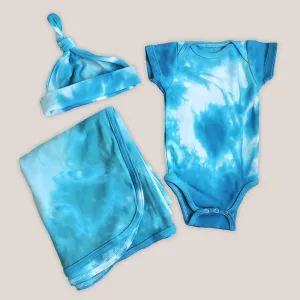 Caribbean Organic Tie Dye Baby Set