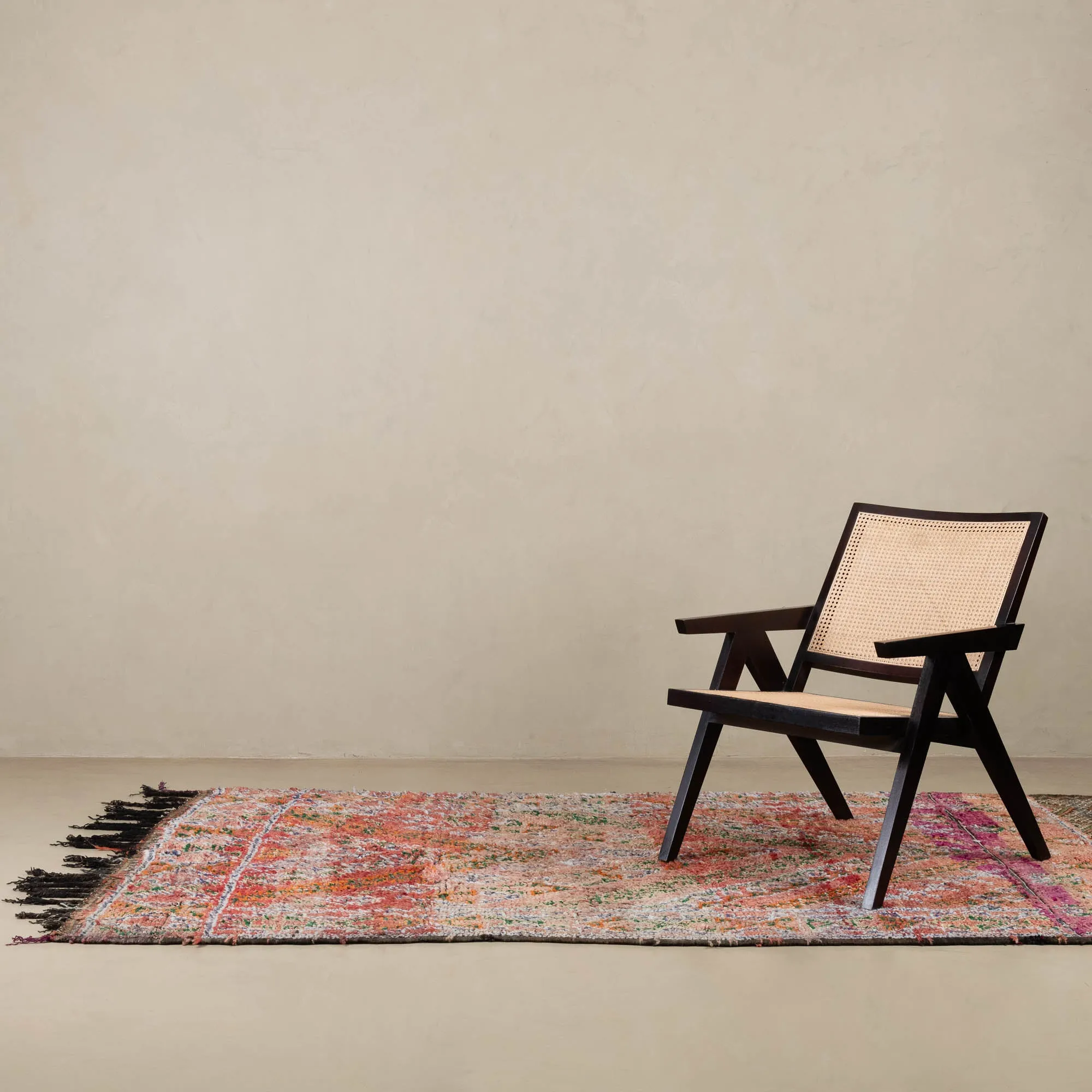 Chahd - vintage beni mguild rug