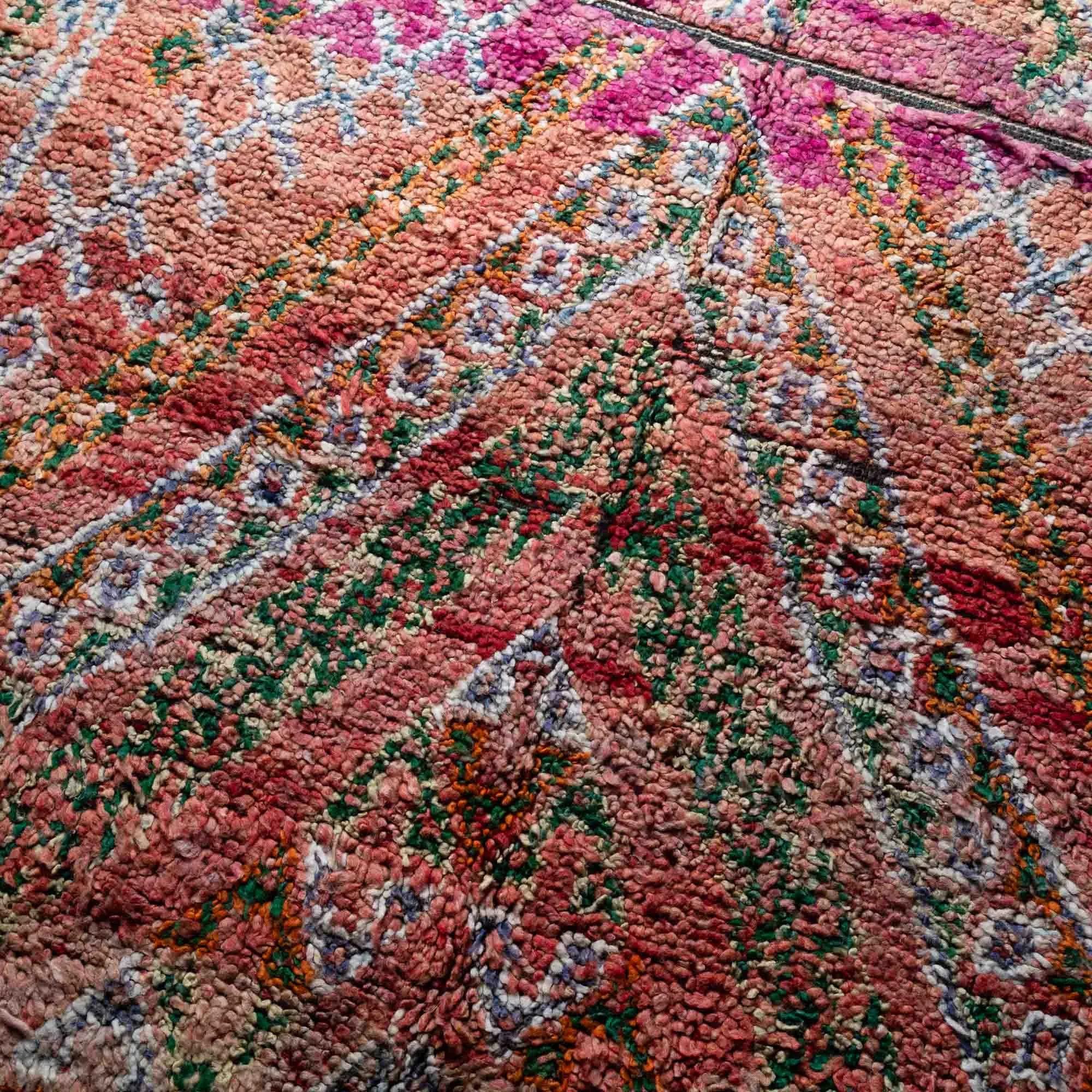 Chahd - vintage beni mguild rug
