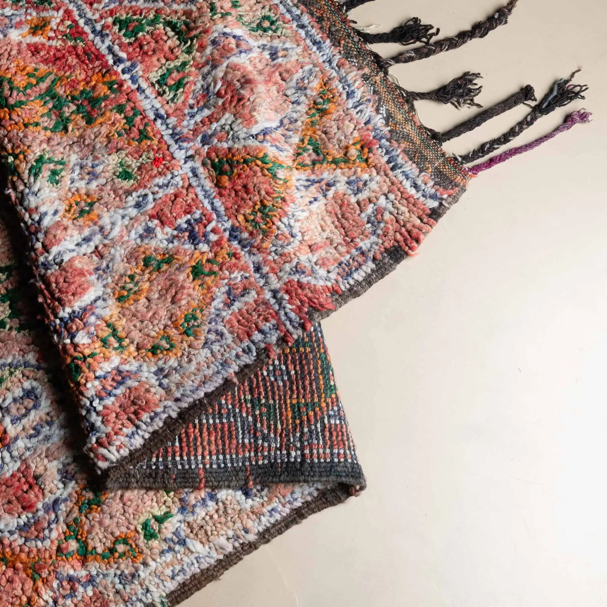 Chahd - vintage beni mguild rug
