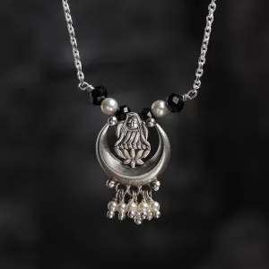 Chandra Lakshmi Silver Mangalsutra by Moha