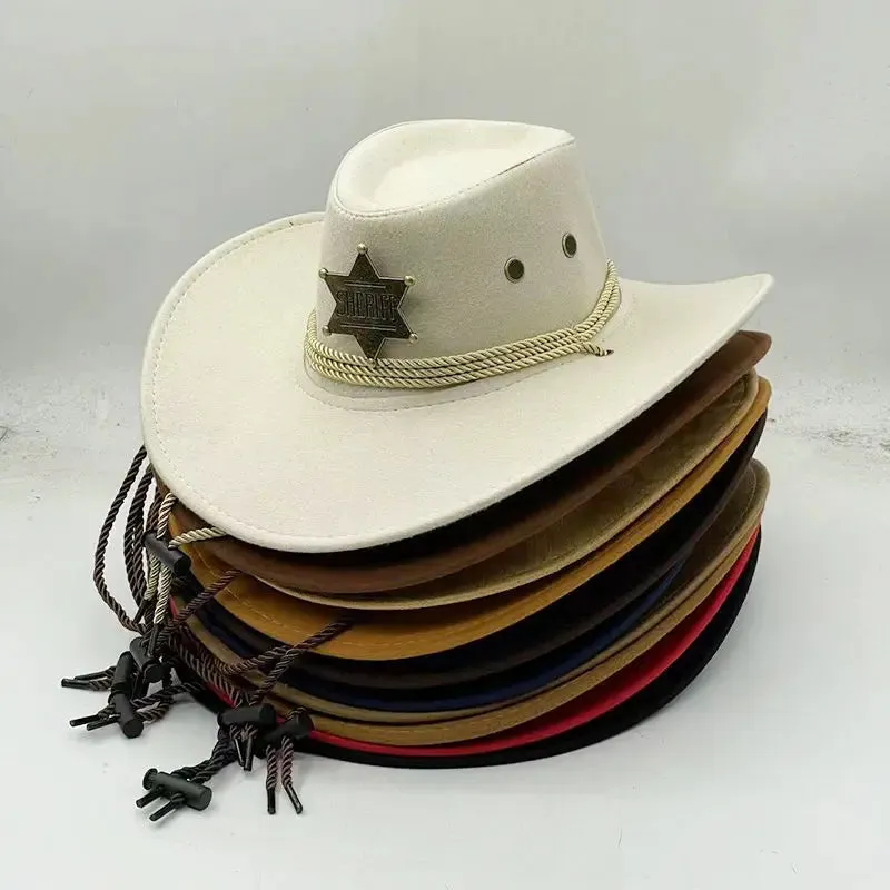 Chapéu de cowboy ocidental