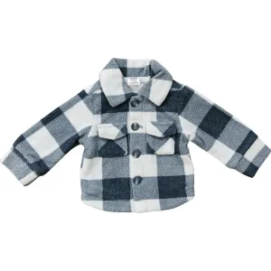 Checkered Sherpa Jacket