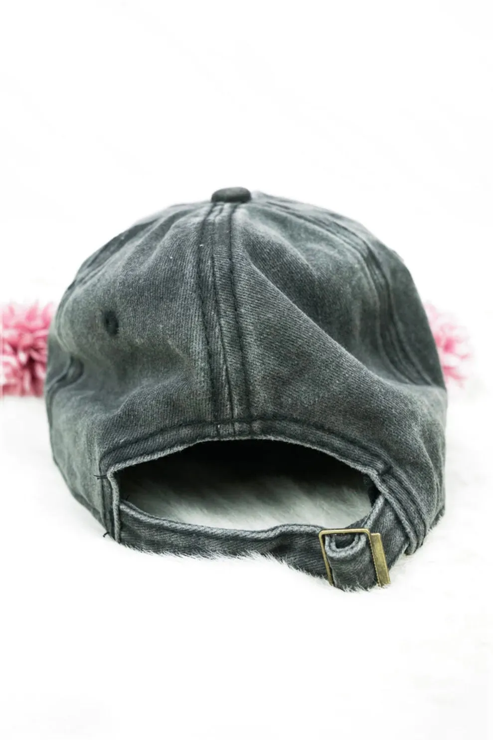 Chenille Initial Hat