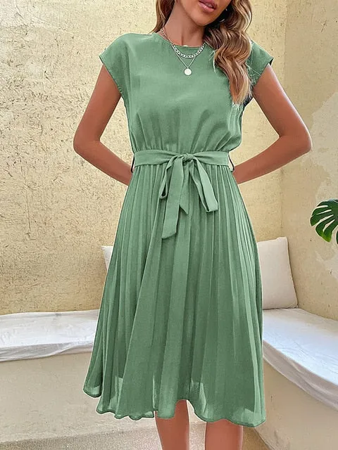 Chloe Summer 2024 Pleated Mini Dress