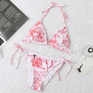 Christian Dior Summer Beach Tie-Up Bikini