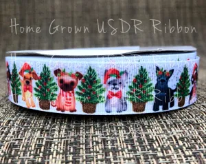 Christmas Dogs USDR 7/8 Inch