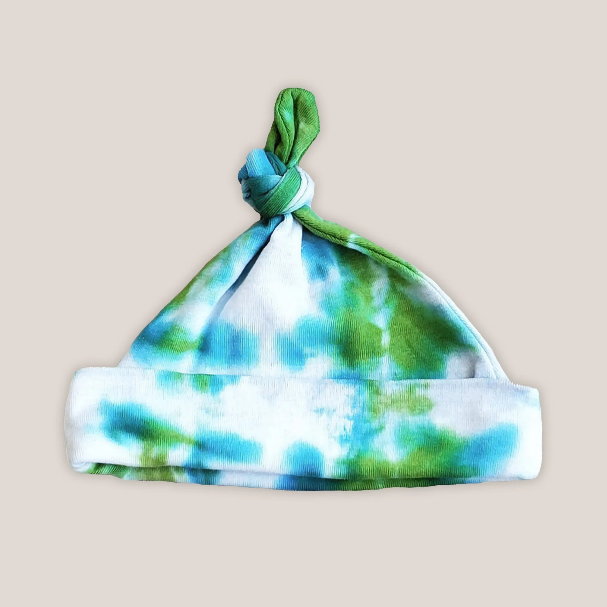 Chrysocolla Tie Dye Organic Baby Hat