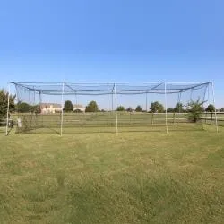 CIMARRON SPORTS- #24 BATTING CAGE NET WITH FRAME (40X12X10)