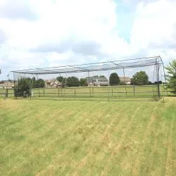 CIMARRON SPORTS- #24 BATTING CAGE NET WITH FRAME (40X12X10)