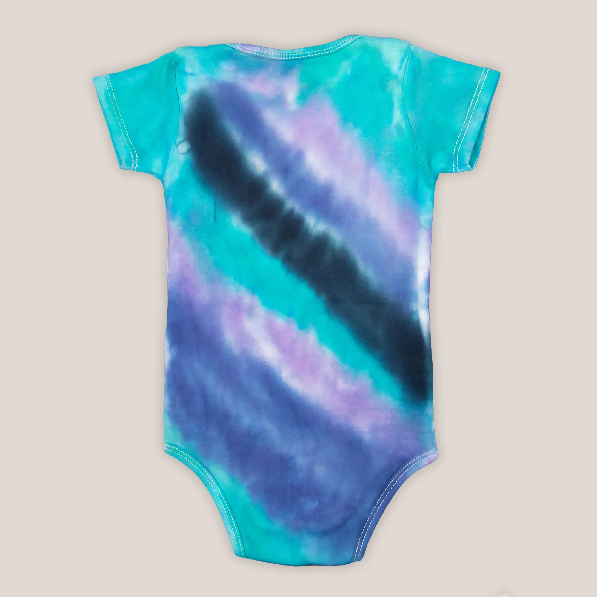 Colorado Dusk Organic Tie Dye Baby Set