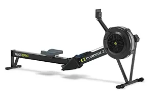 Concept 1 Row Erg with PM5 (Standard Legs, Black)