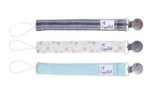 Copper Pearl Binky Clip Set - Chip