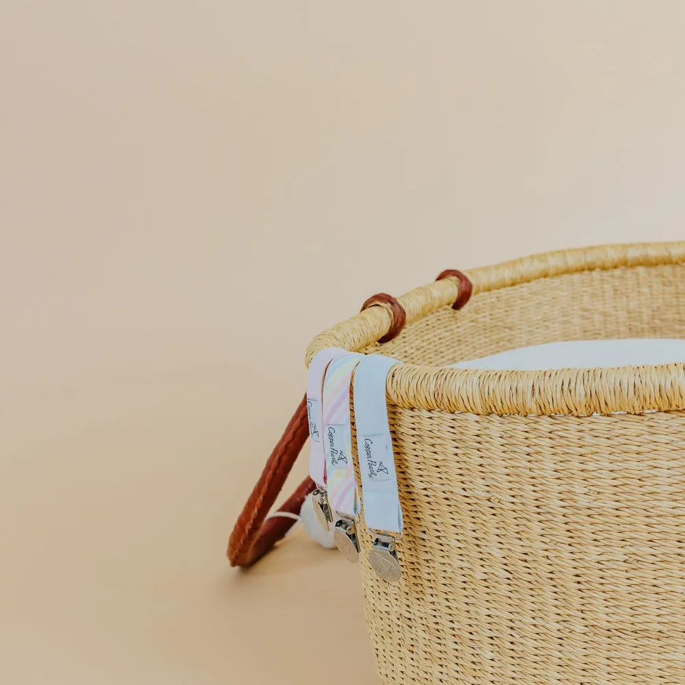 Copper Pearl Binky Clips | Lucky