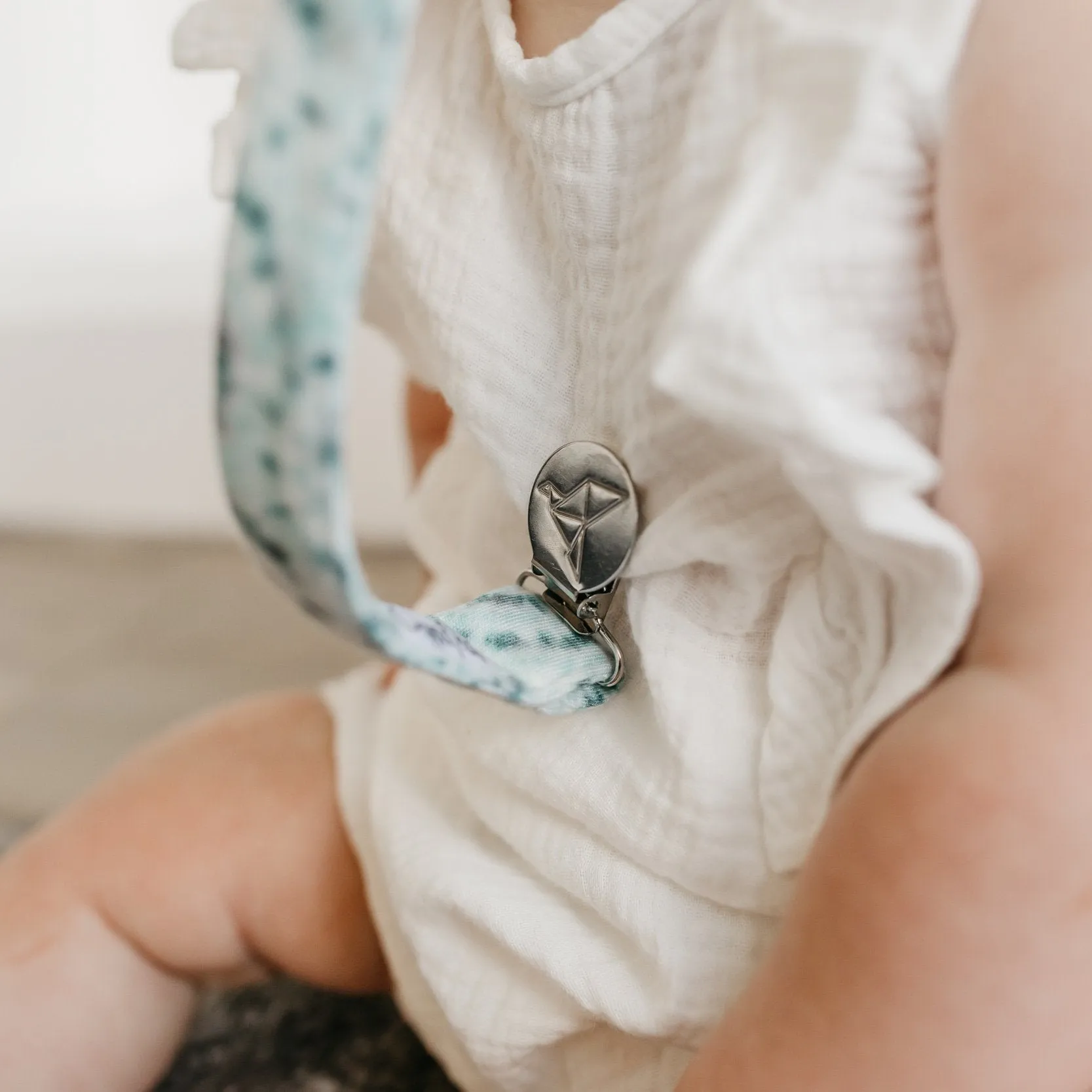 Copper Pearl Binky Clips | Maui