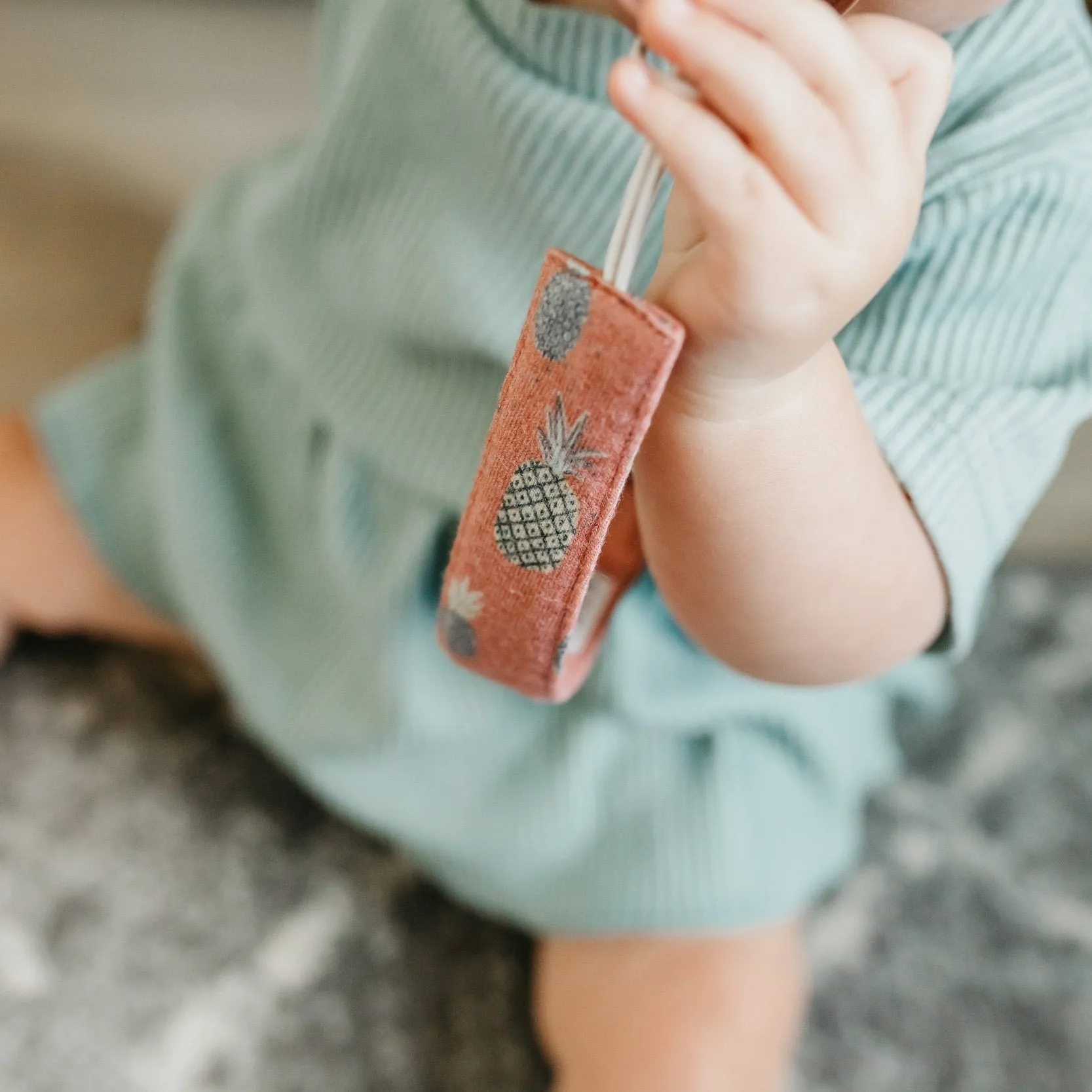 Copper Pearl Binky Clips | Maui