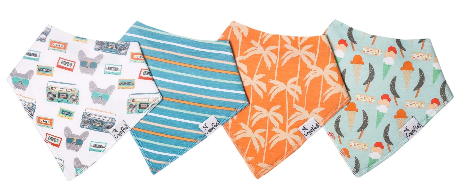 Copper Pearl Bruno Bandana Bib Set
