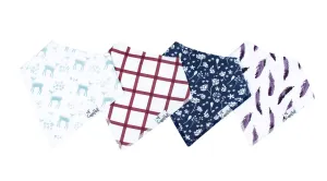 Copper Pearl Fawn Bandana Bib Set