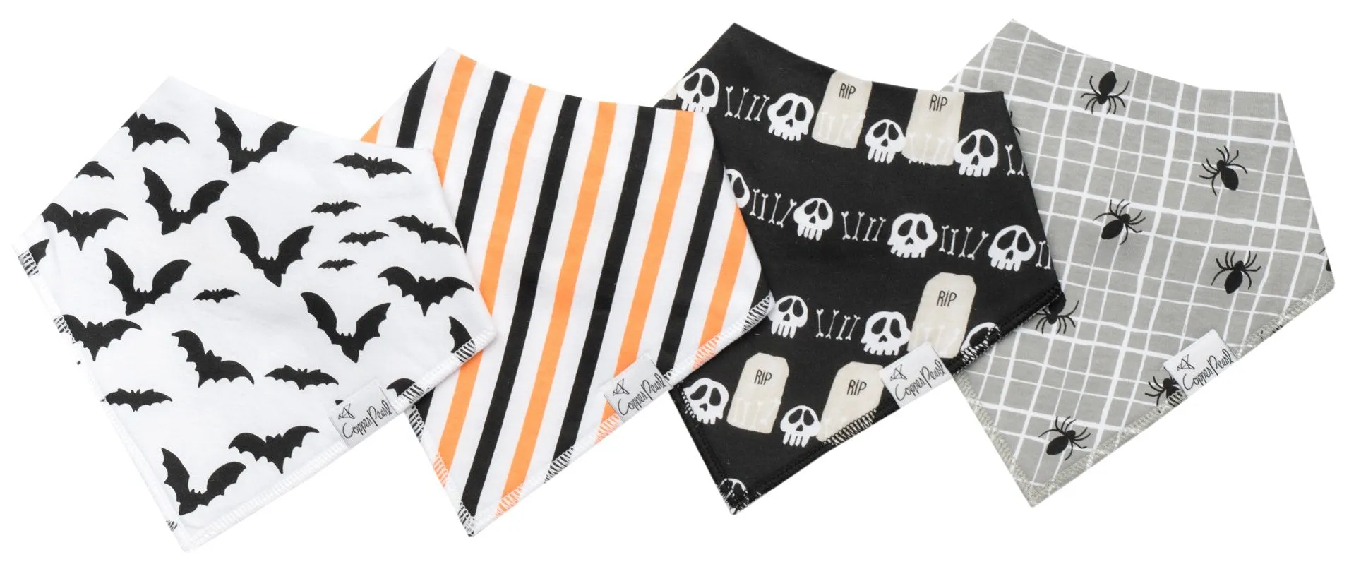 Copper Pearl Haunt Bandana Bib Set