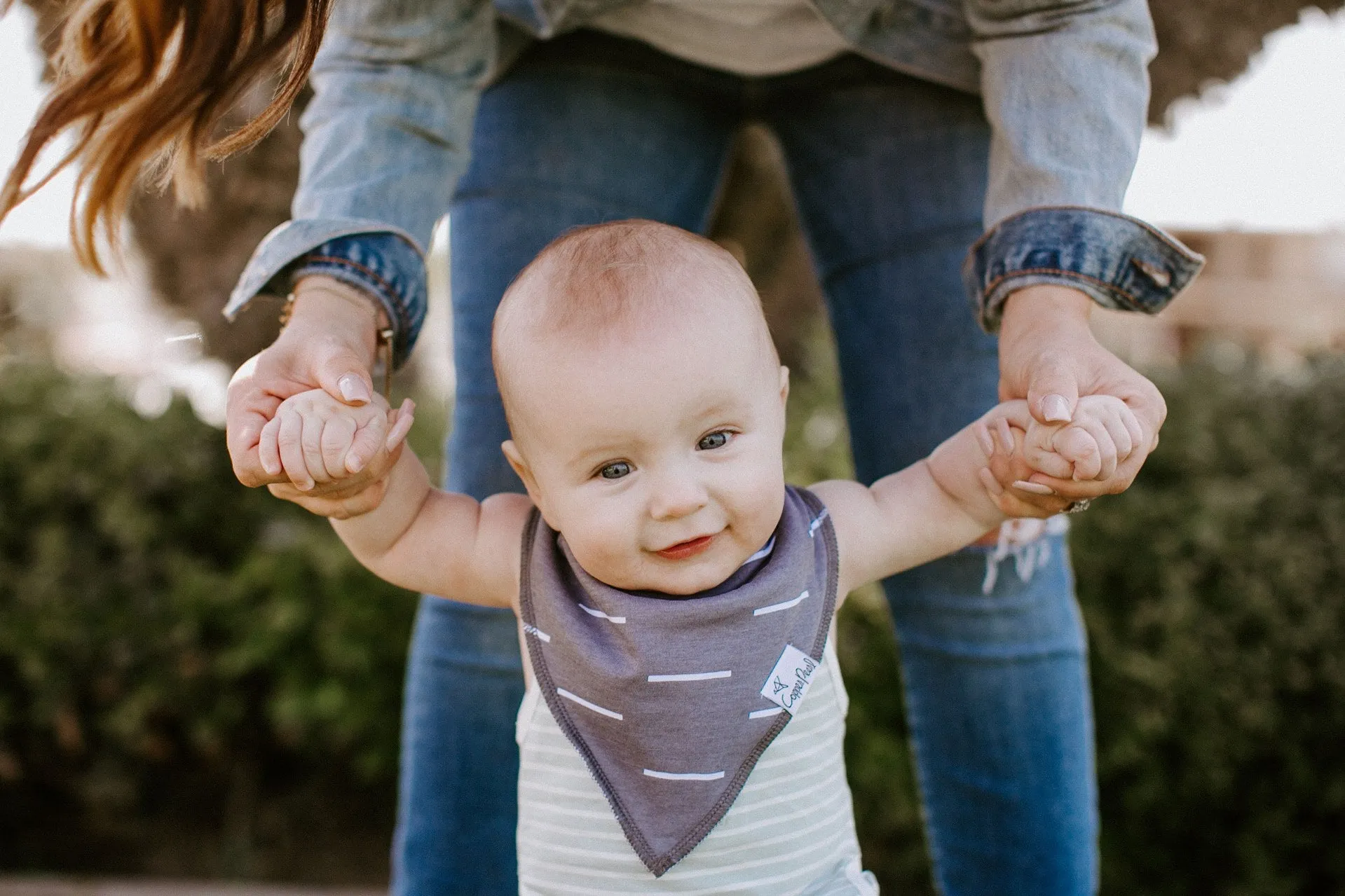 Copper Pearl Kai Bandana Bib Set