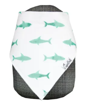 Copper Pearl Single Bandana Bib - Pacific