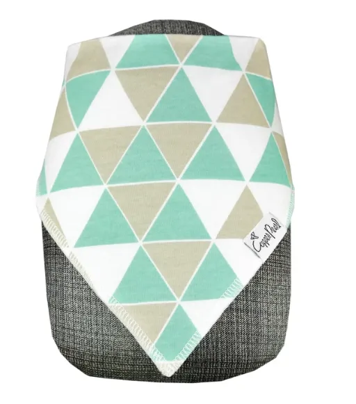 Copper Pearl Single Bandana Bib - Pacific