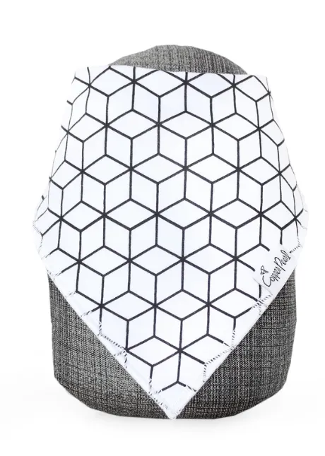 Copper Pearl Single Bandana Bib- Wild
