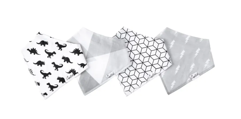 Copper Pearl Single Bandana Bib- Wild
