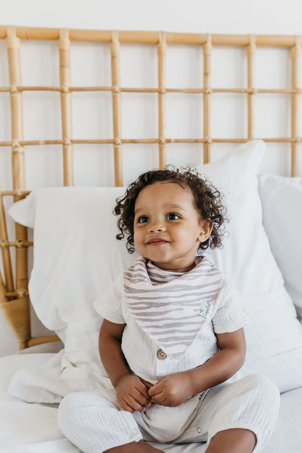 Copper Pearl Zara Bandana Bib Set