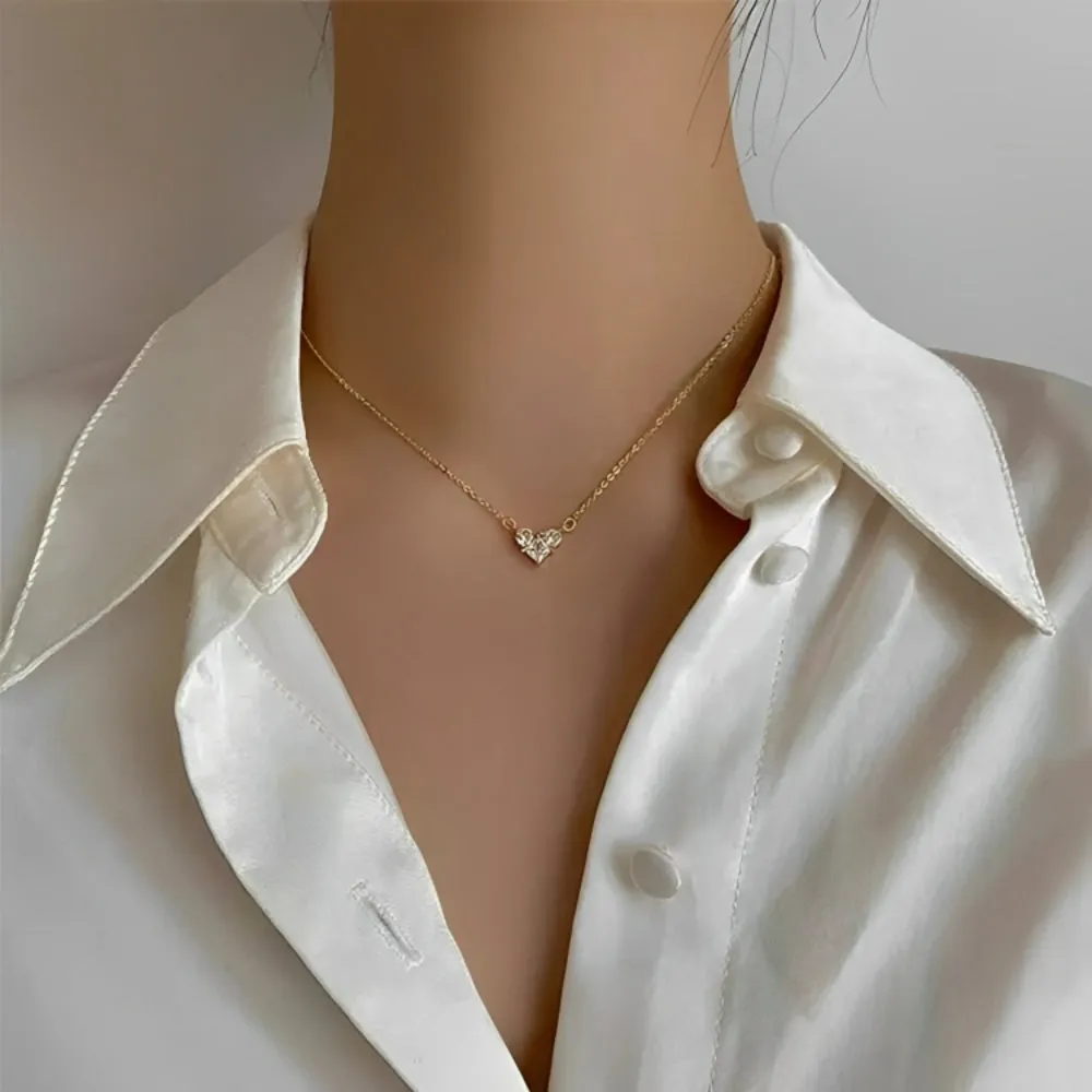 Cordate Shape Pendant With Chain