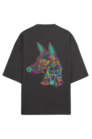 Creative Dog Printed Oversized Unisex T-Shirt